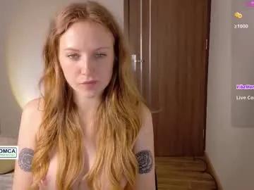 fire_red_ — Naked dance [333 tokens left] My fav pattern 77<3 #redhead #teen #longhair #petite #natural