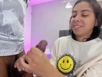 violet_and_myers — Cum Show Facial [1000 tokens left] #muscles #latina #deepthroat #couple #bbc